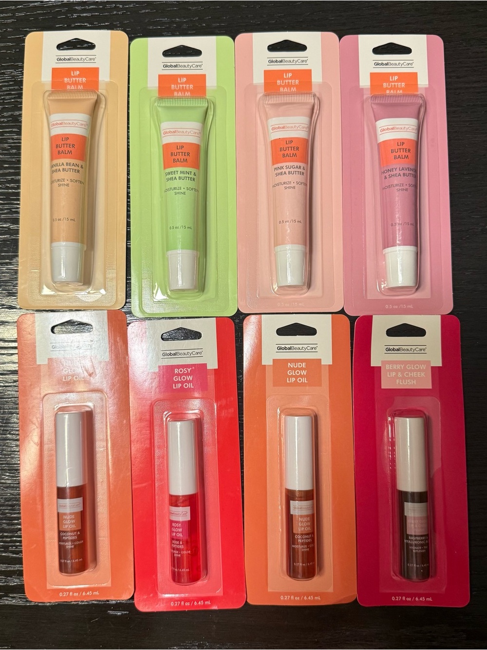 Global Beauty Care Lip Butter Balm & Lip Oil Set